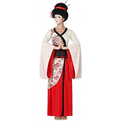 Atosa - Disfraz geisha para mujer, talla M - L, color rojo (15284) características