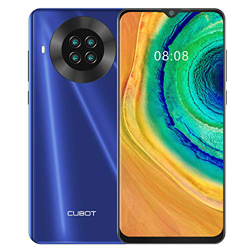 CUBOT Note 20 Smartphone 4G, Teléfono Móvil Libre Android 10.0 6,5 Pulgadas 64GB ROM 4200mAh Quad Cámara12+20MP, Face ID GPS WiFi Dual SIM Quad-Core,  características