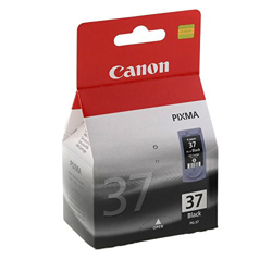 Canon PG-37 Cartucho de tinta original Negro para Impresora de Inyeccion de tinta Pixma MP140-MP190-MP210-MP220-MP470-iP1800-iP1900-iP2500-iP2600 en oferta