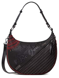 Desigual Bols Niki Siberia 20WAXP45 / 2000 - Bolso de mano, color negro en oferta