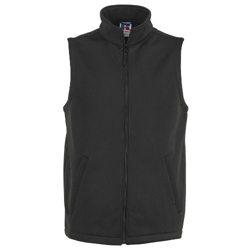 Russell - Chaleco elegante softshell medilo Gilet para hombre (M/Negro) en oferta