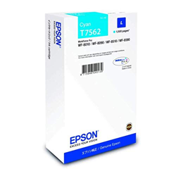 Epson C13T756240 - Cartucho de tinta para la serie WF-8xxx, cian, Ya disponible en Amazon Dash Replenishment características