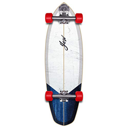 YOW Rapa NUI 32" The First Surfskate Skateboard, Adultos Unisex, Multicolor (Multicolor) en oferta