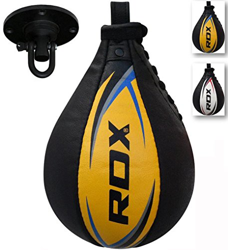 RDX Velocidad Bola Cuero MMA Peras Boxeo Pera Rápida Speed Bag Entrenamiento Gimnasio en oferta