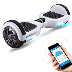 Bluewheel Electromobility HX310s Patin eléctrico con Sistema de Seguridad para niños a través de App, Altavoz Bluetooth y Luces LED, 2 Motores de 700W en oferta