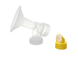 One-Piece Breastshield w/ Valve and Membrane for Medela Breast Pumps (X-Large 30mm) en oferta