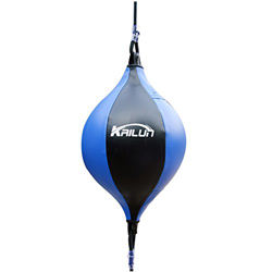 YUENA CARE Bola de Velocidad de Boxeo para Adultos Speedball de Boxeo Profesional Bola en Forma de Pera Colgante para Entrenamiento Fitness Azul Negro precio