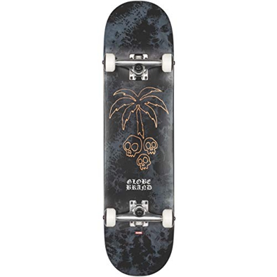 Globe G1 Natives Skateboard, Adultos Unisex, Black/Copper (Multicolor), 8.0"