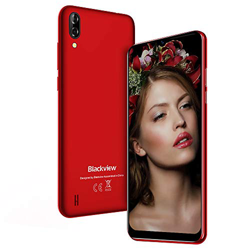 Teléfono Móvil, Blackview A60 Smartphone de 6.1" (19.2:9) Waterdrop Screen Movil, 16GB ROM, 128GB SD, 13MP+2MP+5MP, Android 8.1 Teléfono Libre Dual SI precio