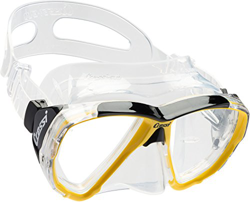 Cressi Big Eyes - Gafas de Buceo, Color Transparente/Amarillo en oferta