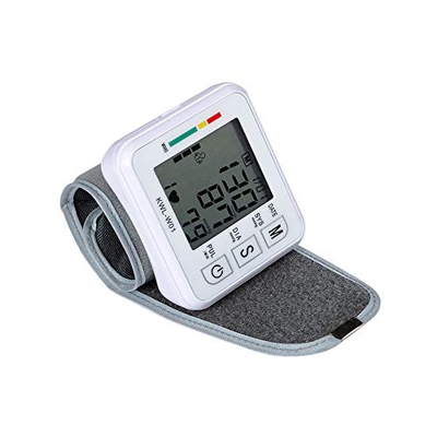 Tickas Tensiómetro de Brazo, Monitor de Presión Arterial Digital Automatico con LED, Monitor de presión Arterial Inteligente automático para el hogar,