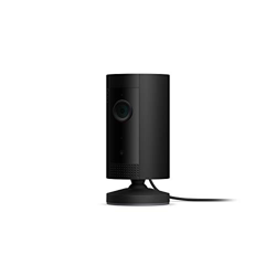 Presentamos la Ring Indoor Cam, cámara de seguridad compacta, con alimentación por cable, HD, comunicación bidireccional, compatible con Alexa | Inclu en oferta