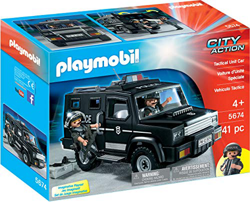 PLAYMOBIL City Action Vehículo Táctico, a Partir de 4 Años (5674) en oferta