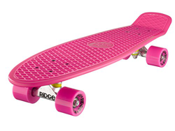 Ridge Big Brother Large Retro Cruiser Skateboard, Unisex, Rosa, 69 cm precio