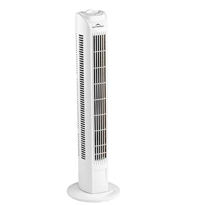 entilador de torre Commodoor 45 W I 3 niveles de velocidad I Ventilador de torre 78 cm I Ventilador de torre silencioso I Ventilador de pie I Ventilad