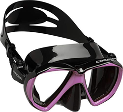 Cressi Ranger Mask Máscara de Buceo, Unisex Adulto, Negro/Lilas, Talla única precio