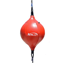 YUENA CARE Bola de Velocidad de Boxeo para Adultos Speedball de Boxeo Profesional Bola de Cuero de Doble Extremo de Cuero para Entrenamiento Fitness B características