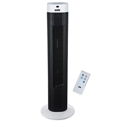 ANSIO Ventilador de torre oscilante de 30 pulgadas (76,2 cm) con mando a distancia, 3 velocidades, 3 modos de viento y cable largo de 1,75 m - Blanco  en oferta