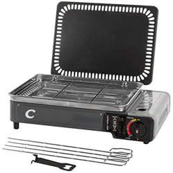 VTK Camping – SuperCook Duo – Grill y plancha portátil de gas – 2200 W precio