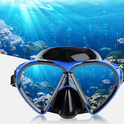 Tbest Gafas de Buceo Antivaho,Máscara de Buceo Gafas de Snorkel con Escafandra de Buceo Profesionales de Silicona para Hombres y Mujeres Gafas de Snor precio