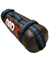 Saco de arena para entrenamiento MADX de 0 a 30 kg, negro y azul, 20 kg en oferta