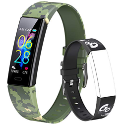 Dwfit Pulsera Actividad Inteligente Reloj Inteligente para Niños Niñas, Impermeable IP68 Deportivo Smartwatch con Podómetro Pulsómetros Monitor de Sue precio