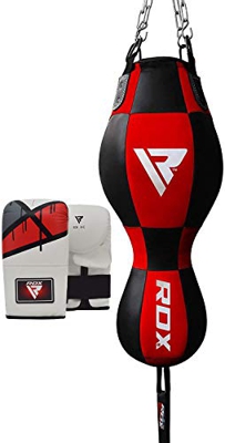 RDX 3 En 1 Sacos Bolsa De Boxeo Doble Fin Speed Ball Pesado Cuerpo Ángulo Saco MMA Muay Thai Kick Boxing