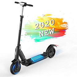 Scooter eléctrico para Adultos,350W Motor KUGOO S1 Patinete eléctrico Plegable,Velocidad máxima de 30 km/h, neumáticos sólidos de 8 Pulgadas, Doble Fr precio