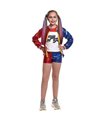 Disfraz Harley Quinn Joker's Baby niña Infantil para Carnaval Halloween (7-9 años) características