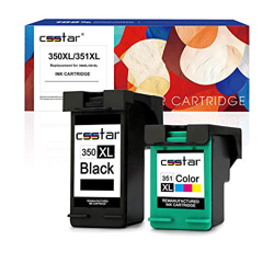 CSSTAR Remanufacturado Cartucho de Tinta Reemplazo para HP 350 351 XL para Photosmart C4280 C4380 C4480 C4580 C5280 C4472 C4270 C5180 OfficeJet J5780  características