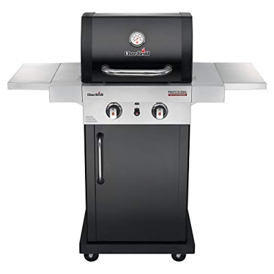 Char-Broil Professional Serie 2200 B: Barbacoa de Gas de Dos quemadores con tecnología TRU-Infrared™, Acabado en Negro.