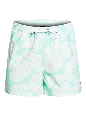 Quiksilver Hau 15" - Short De Natación para Hombre Jam/Volley, Hombre, Beach Glass, XXL