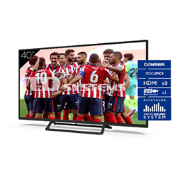 TD Systems Televisor 3X HDMI, VGA, USB, 1100 PCI Hz, Grabador Reproductor, DVB-T2/C/S2 Modo Hotel - K40DLX11F 40 Pulgadas precio