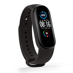 Xiaomi Band 5 Pulsera Inteligente de Actividad, Monitor de Ritmo Cardíaco, Salud Femenina, Smartband 5ATM a Prueba de Agua, 11 Modos Deportivos, Fitne en oferta