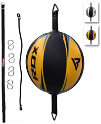 RDX Doble End Velocidad Bola Cuero MMA Rapida Speed Bag Entrenamiento Gimnasio en oferta