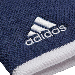 adidas Tennis WB L Muñequera, Adultos Unisex, INDTEC/Blanco/Blanco (Azul), Talla Única en oferta