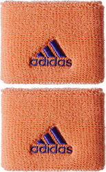 adidas Muñequera de Tenis Pequeña Negra, Naranja características