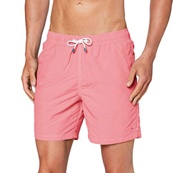 Hackett Solid Volley Pantalones Cortos, Rosa (Rose 368), L para Hombre precio