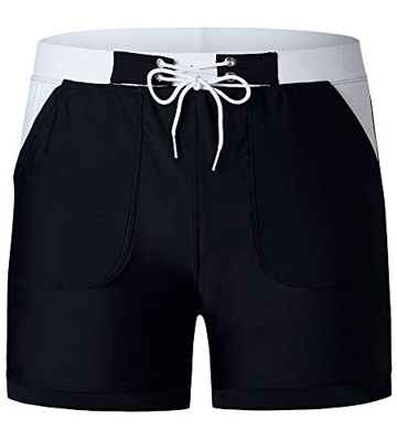 Loveternal Bañadores de natación Pantalones Cortos de los Hombres de Secado Rápido Playa Surf Corriendo Pantalones Cortos de Boxeadores Ligero Shorts 