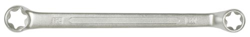 KS Tools 911.0365 Llave poligonal doble con perfil E Torx, acodado 75°, cromado mate satinado, E16 x E22 en oferta