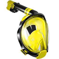 WSTOO Máscara de Snorkel,Máscara de Buceo Plegable 180 Vista panorámica,para Adultos y niños precio