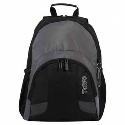 Totto Hierry Mochila para Portátil hasta 14&quot; Negro/Gris