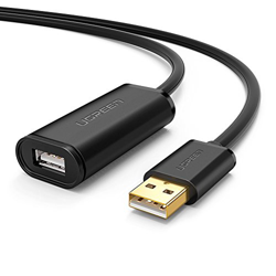 UGREEN Cable Alargador USB, Cable Extensión USB 2,0 Activo Macho a Hembra para Juegos de Consola, cámaras Digitales, Webcam, cámara Web, Impresoras y  precio