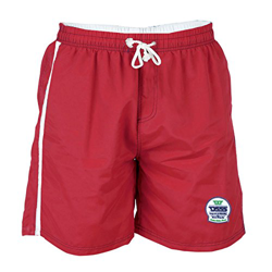 Duke - Yarrow D555 - Bañador estilo bermudas - Con forro de malla - Grande - Rojo - 3XL características