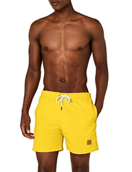 Urban Classics Block Swim Shorts Bañador de natación, Amarillo (Cromo), Medium para Hombre características