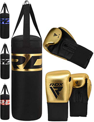 RDX Niño Saco de Boxeo y Guantes para Entrenamiento | Junior Relleno Punching Bag para MMA, Muay Thai, Sparring, Kick Boxing, Artes Marciales | Kids 2 características