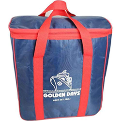 EUROXANTY® Nevera Isotérmica portátil | 33 cm * 33 cm * 17 cm | Para conservar el frío | Ligera | Impermeable | Resistente | Nevera Golden Days en oferta