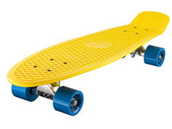 Ridge Retro 27 Skateboard, Unisex, Amarillo, 69 cm características