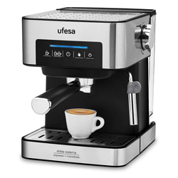 Ufesa CE7255 Cafetera Espress con Panel Táctil 1.6L 850W Negro/Inox precio