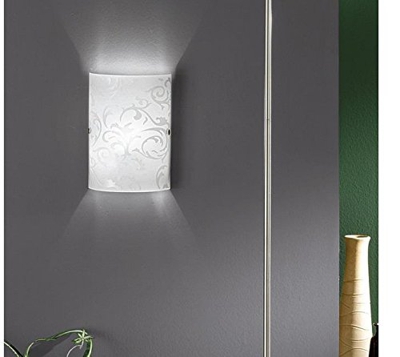 Eglo Amadora Satinated Glass Wall Light